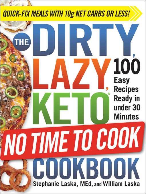 Title details for The DIRTY, LAZY, KETO No Time to Cook Cookbook by Stephanie Laska - Wait list